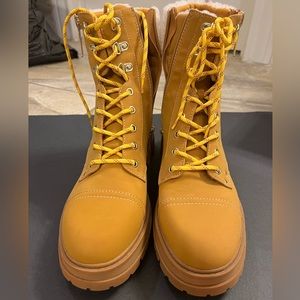 Nine West lug sole boots